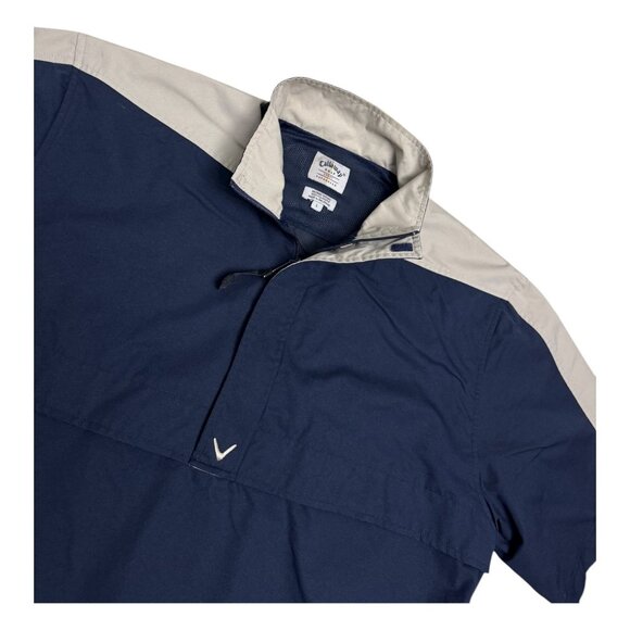 CALLAWAY GOLF Short Sleeve Waterproof Windbreaker Jacket Mens Large - Picture 3 of 5
